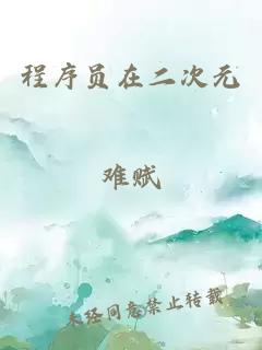 程序员在二次元