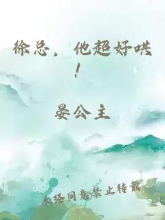 徐总，他超好哄！