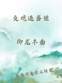 贞观造盛世
