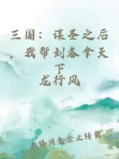 三国：谋圣之后，我帮刘备拿天下